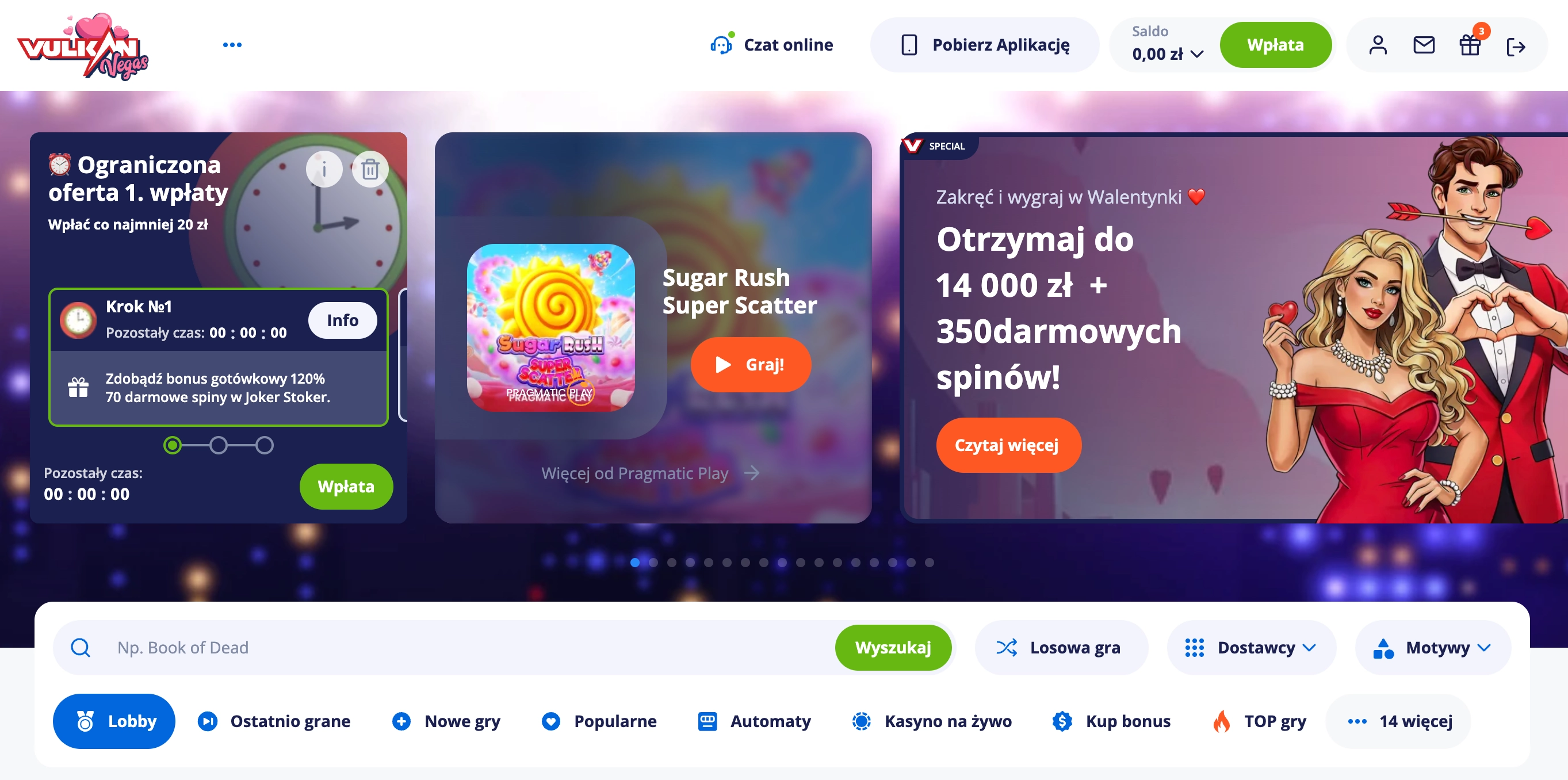 Vulkan Vegas – legalność i licencja w Polsce